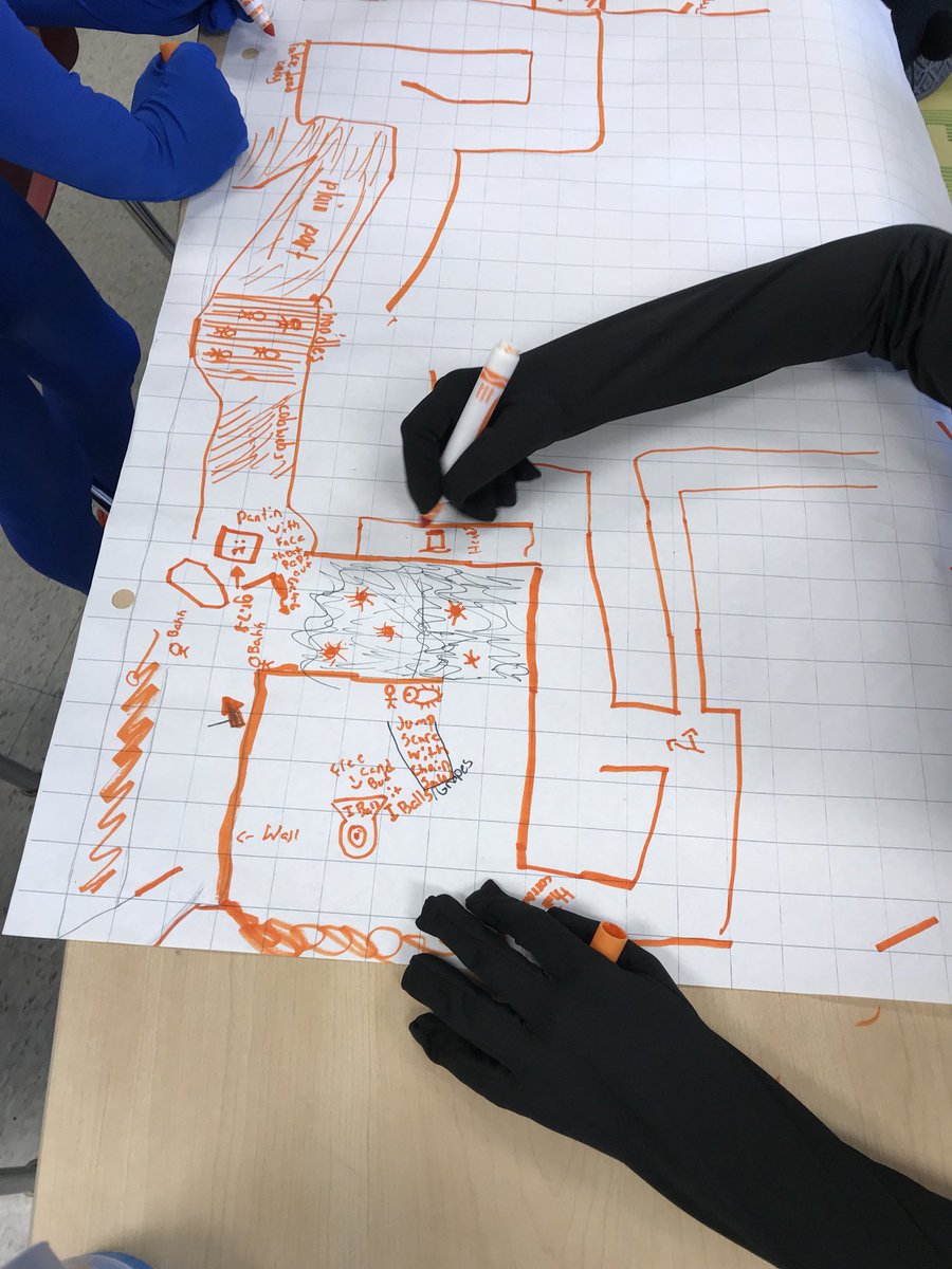 MrsDGsClass's tweet photo. If you could design a #hauntedhouse what would you include? Planning the material list-estimate the #reasonablecost BooHaHa🕷🕸 https://t.co/pp6qCh3jJJ