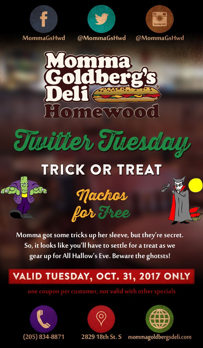 MommaGsHwd's tweet image. Trick or Tweet? #TwitterTuesday #FreeNachos #badpuns