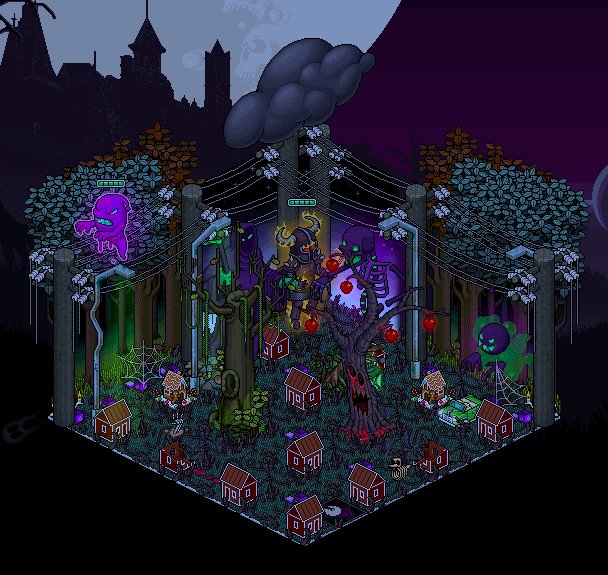 Habbo's tweet photo. Some of the rooms .COM Habbos made for the #StrangerHabbo competition are hands down AWESOME. @Chidiva9 and @JayLiPops entries: https://t.co/mg20igvF7v