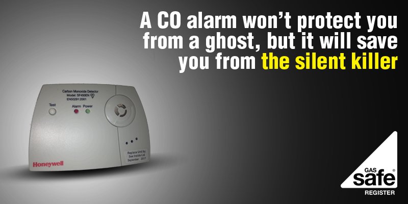 GasSafeRegister's tweet photo. Michael Myers isn't the only silent killer who could strike this #Halloween - make sure your CO alarm is working! #TestItTuesday https://t.co/FoBL84snCK