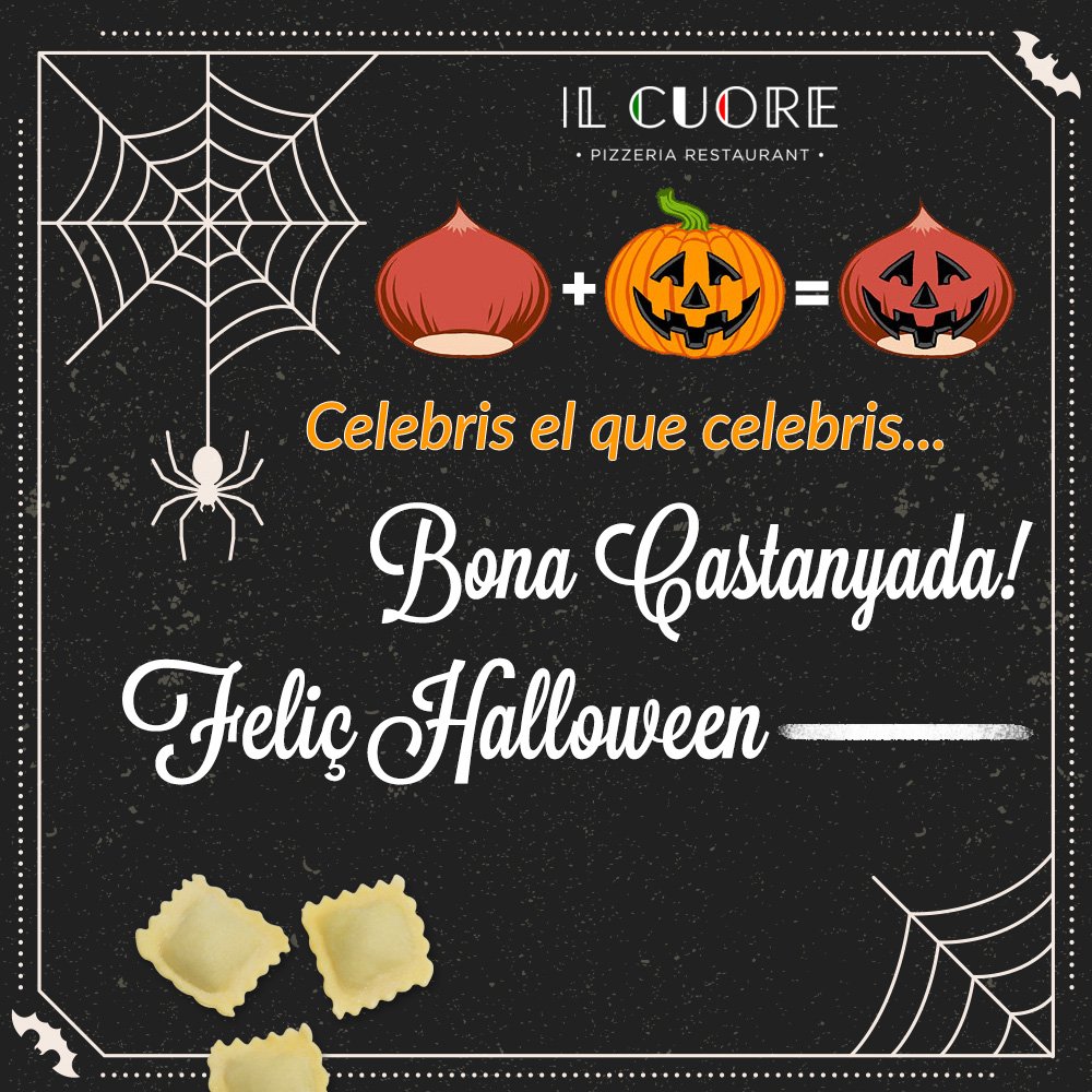 ILCUOREREUS's tweet photo. Celebra el que vulguis però celebra-ho amb nosaltres!🌰😍🎃 https://t.co/me9wYpd6QX
