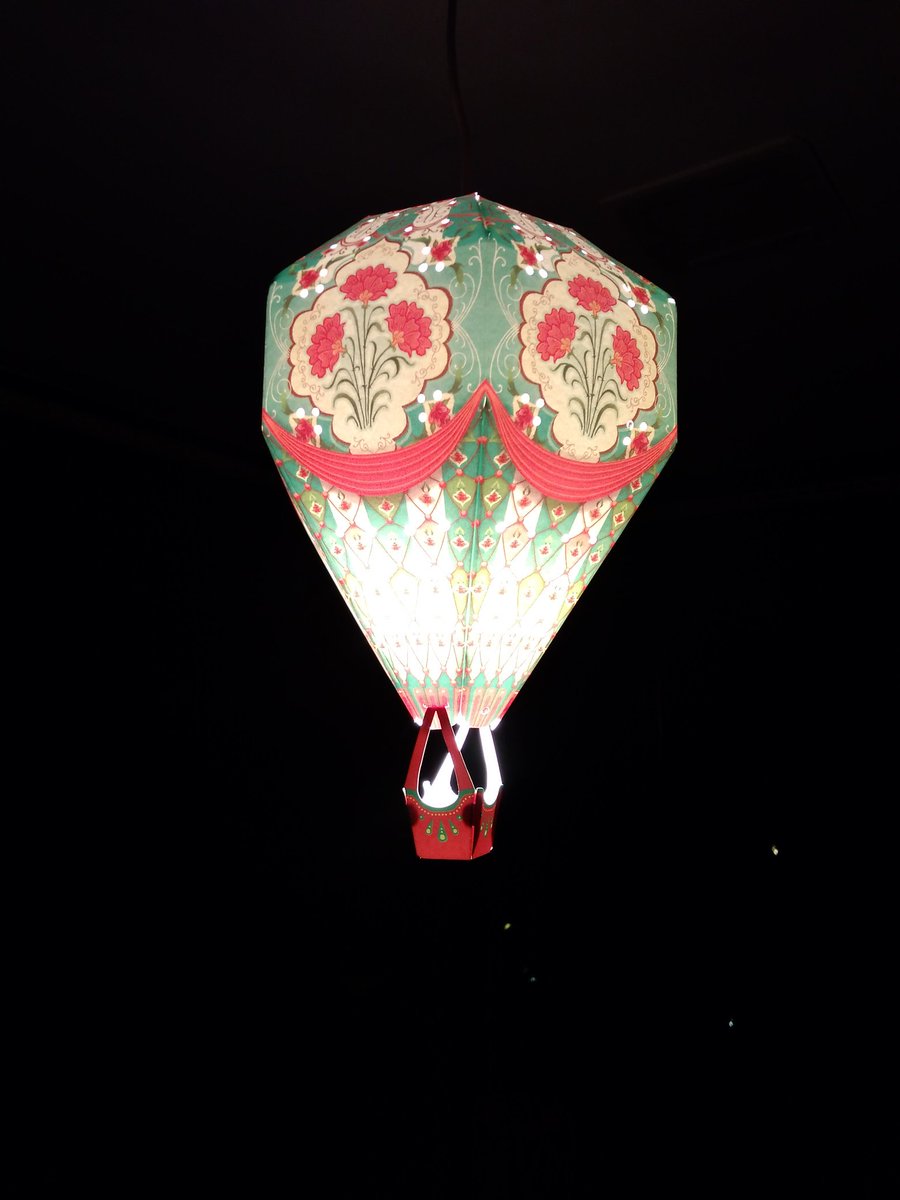 Bagchiis's tweet photo. Thank you ZAFAR@BandraTimes for giving this lovely Paper Craft Lamp Of Sky Goodies to #Bagchiis #HappyHalloween  #Promotions @ZafarsOfficial https://t.co/8DnXdQ4c97