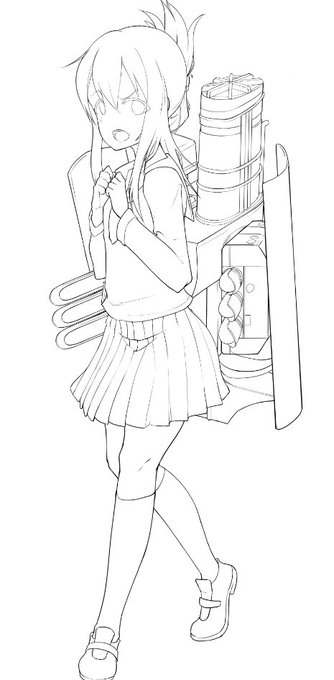 線画に時間かけすぎぃ!! 