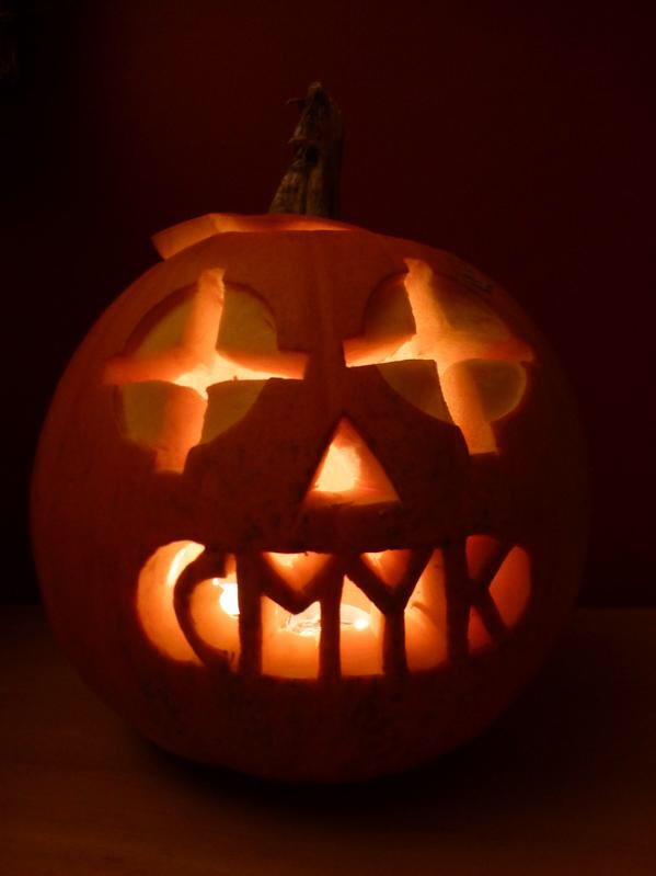 printweek's tweet photo. It wouldn't be Halloween without an outing for our array of print pumpkins, so here you go. https://t.co/2OgOww0eEE