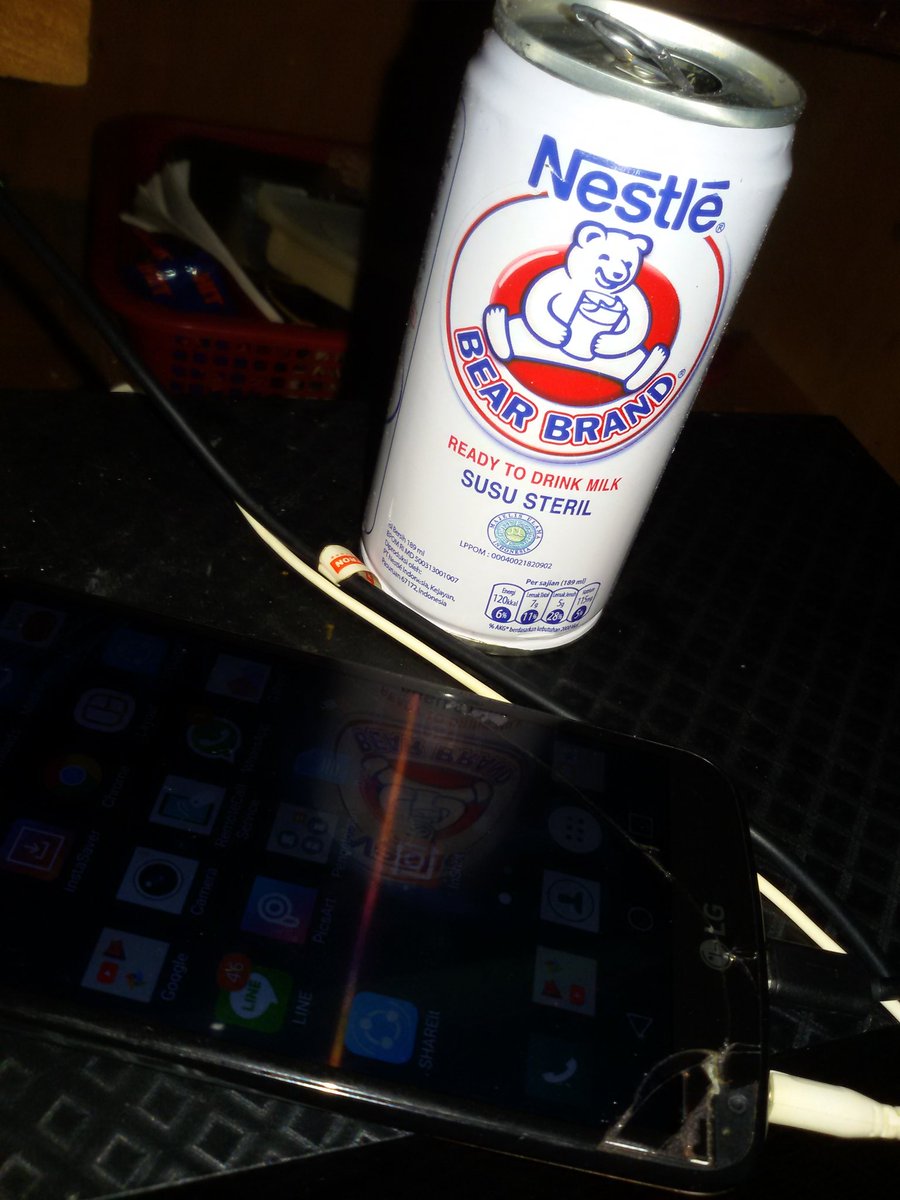 Menunggu chatmu sambil temani #BEARBRAND #PANTANGEDROP