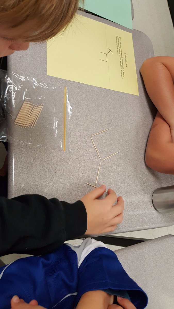 johnston_TJS's tweet photo. Having fun solving math problems #toothpicktuesday @HDSBMath https://t.co/8Xedvp4ZUV
