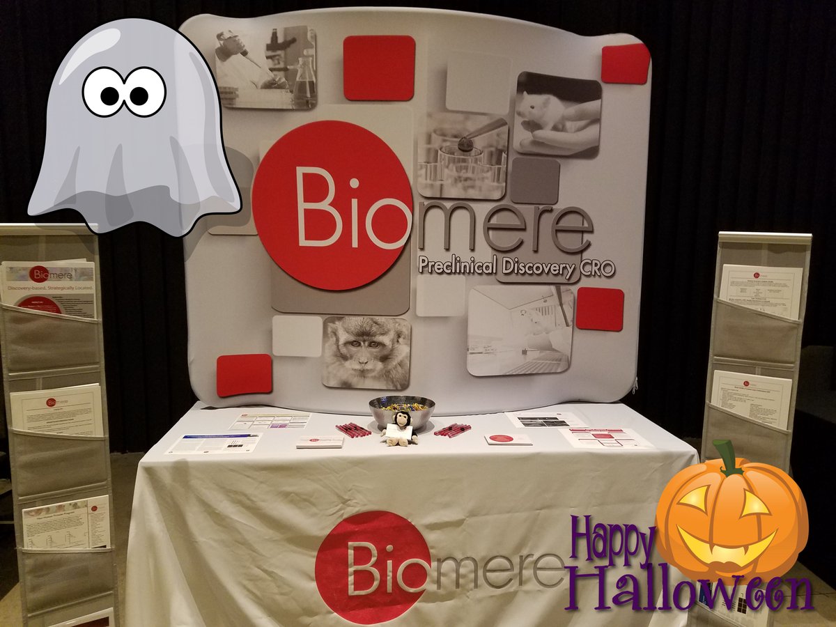 BRMCRO's tweet image. HAPPY HALLOWEEN! We are at @ArenaIntPharma #PreclinicalDevelopment Summit.  Come stop by and grab a treat!