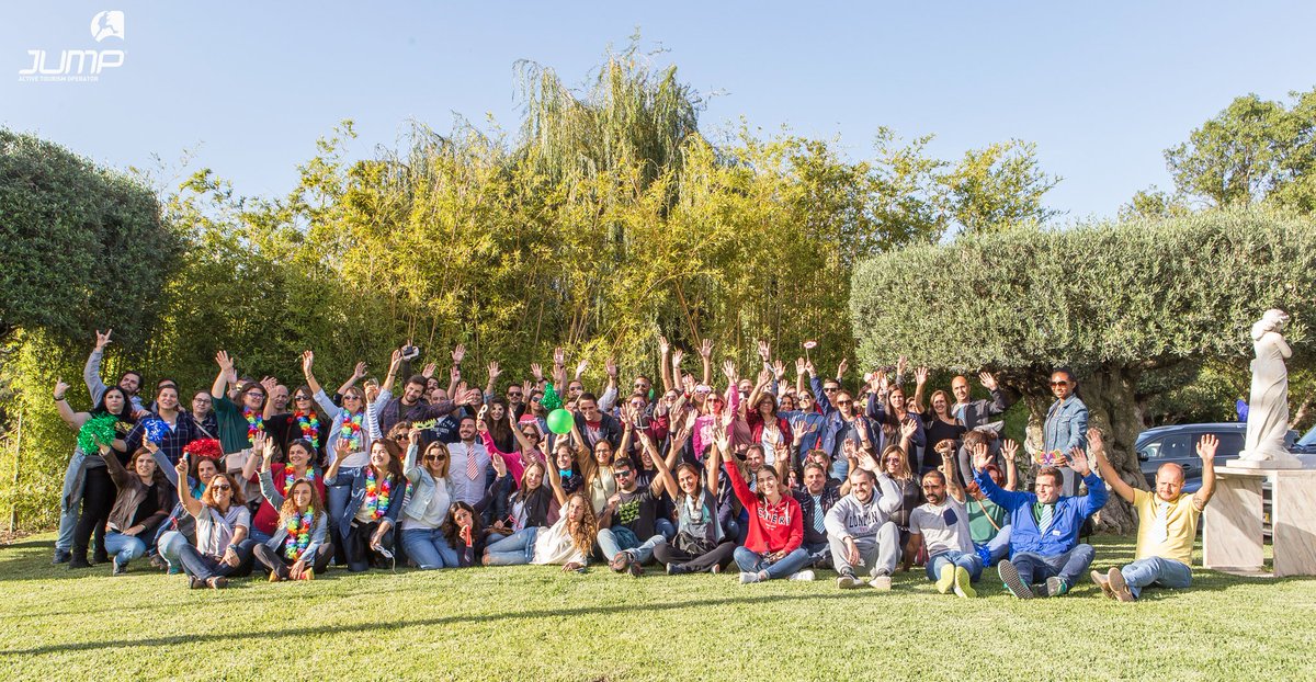 Jump___Team's tweet image. A FANTÁSTICA EQUIPA COFIDIS!  Obrigada ! Até breve! #jump #motivação #sorrisos #teambuilding  #eventos #COFIDIS