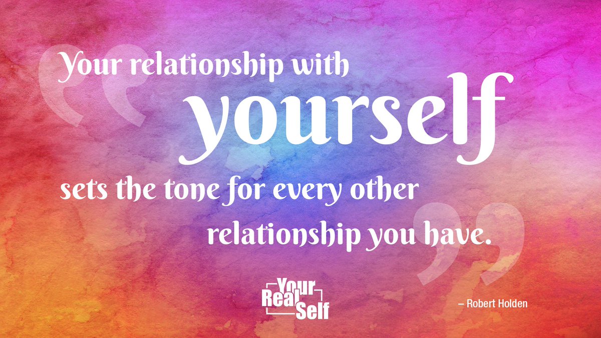 Your_Real_Self's tweet photo. Your #relationship with #yourself sets the tone for every other relationship you have.
#TuesdayThoughts #Selfesteem #Sanity #LoveYourself https://t.co/2bg6l72mEZ