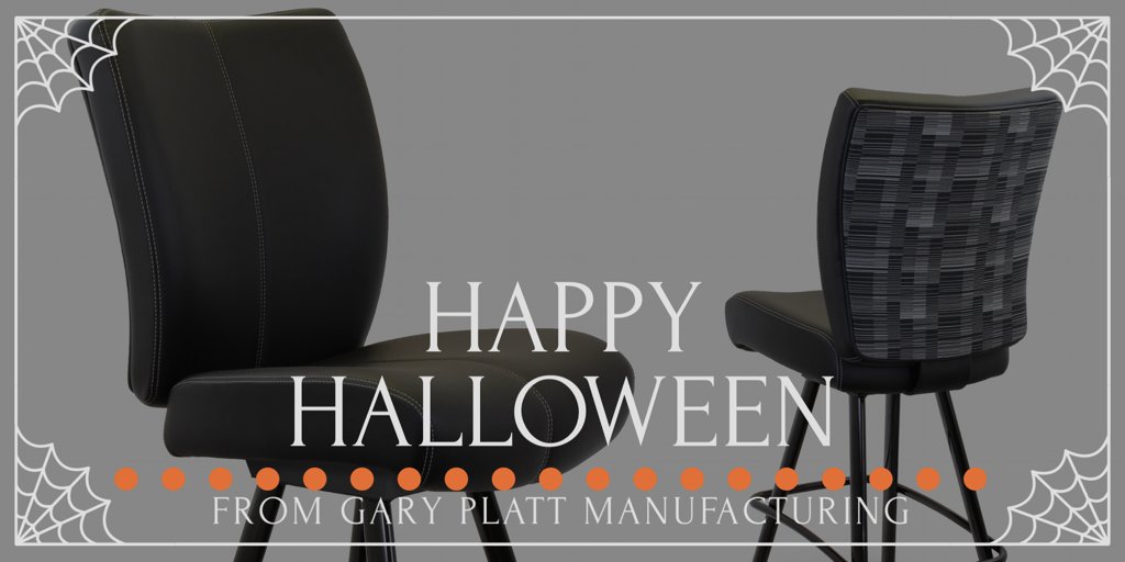 gpmanufacturing's tweet photo. Happy Halloween from Gary Platt🎃👻 #happyhalloween #garyplatt #casino #casinoseating https://t.co/RnBrSwyuWI