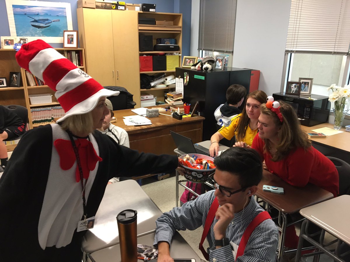 LHSJournalism's tweet image. Principal Doll brings treats for students in costume. Happy Halloween!