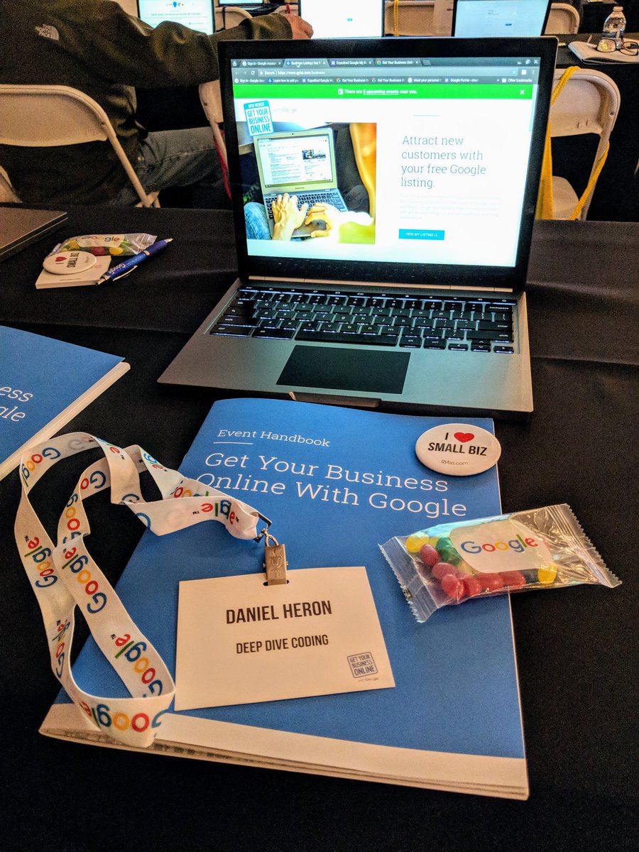 DemandGenDan's tweet photo. Happy to see Chromebook Pixels at the Google #gybo event this morning. #abqtech #startupabq #smallbizabq #GetYourBusinessOnline https://t.co/O0G5Q7VEom