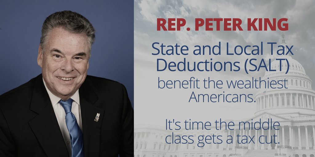 don_kirchoff's tweet photo. .@RepPeteKing Support #GOP #ProGrowth #Tax Plan Want fiscally responsible #NY #EndSALT Want Tax Cuts https://t.co/ikkYZ8f7Xv #PJNET_NY #MAGA