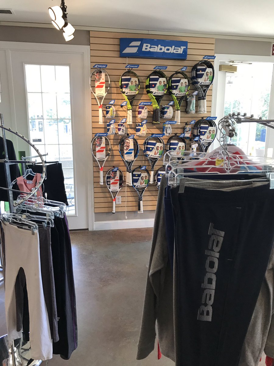 SouthernBabo's tweet photo. Thank you to Jeremy and staff for all the support. #babolatfamily is rocking in North Charlotte @northchsrlotteracquetclub https://t.co/EQAOfXviqG