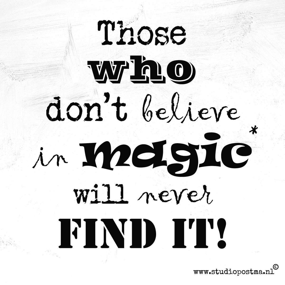StudioPostma's tweet image. #happyhalloween Those who don't believe in #Magic will never find it!