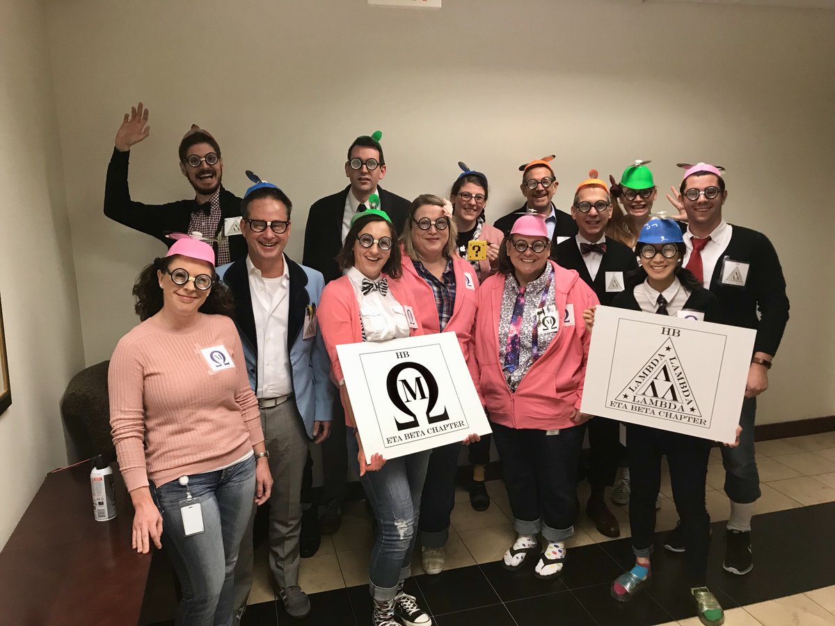 Revenge of the Nerds in the <a href="/HuschBlackwell/">Husch Blackwell</a> #intellectualproperty #STL department today. Be jealous.