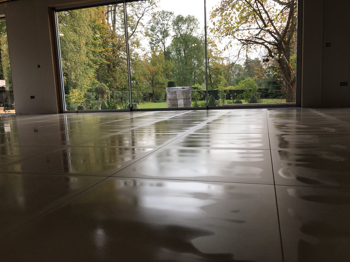 130 sq meter floor all finished😍. #KVInnovations #TuesdayMotivation