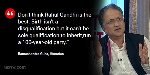 ndtv's tweet photo. .@Ram_Guha on Congress' revival on @LRC_NDTV https://t.co/lqAMLCCro8