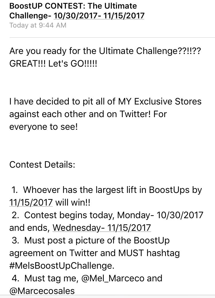 Where are my Exclusive stores at?? Highest lift in #BoostUps &amp; u take home the #BoostWaveGuy!! #GAMEON @Jeff_Mosbauer <a href="/prailpcs/">Patrick Rail</a> <a href="/MW_Marceco/">Maureen</a>