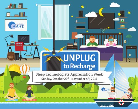caahep's tweet photo. It's Sleep Technology Awareness Week #STAW2017! https://t.co/RqvnCcqDlh