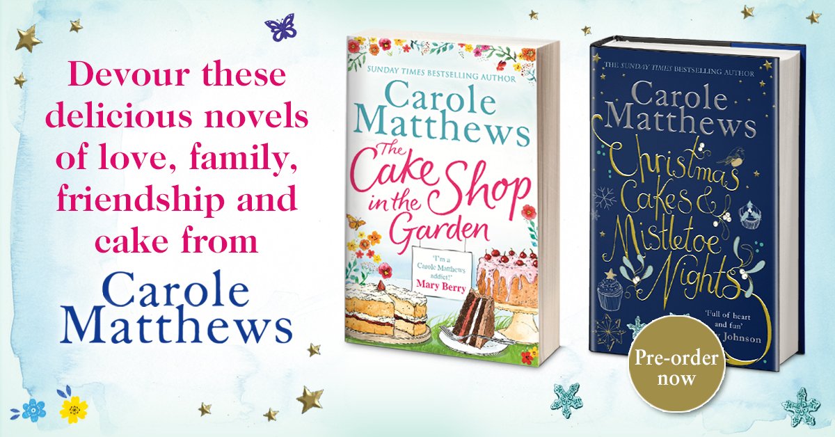 carolematthews's tweet photo. To get over ANOTHER #GBBOFinal trauma, I'm giving away a copy of The Cake Shop in the Garden. RT to win before 10am Weds. Oh, Pru. C : ) xx https://t.co/QOOpUT0cRJ