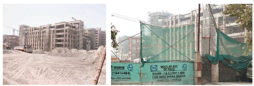 Shalu on Twitter: &quot;Construction of 1,725-bed Indira Gandhi Hospital in  Dwarka by @ArvindKejriwal govt.… &quot;