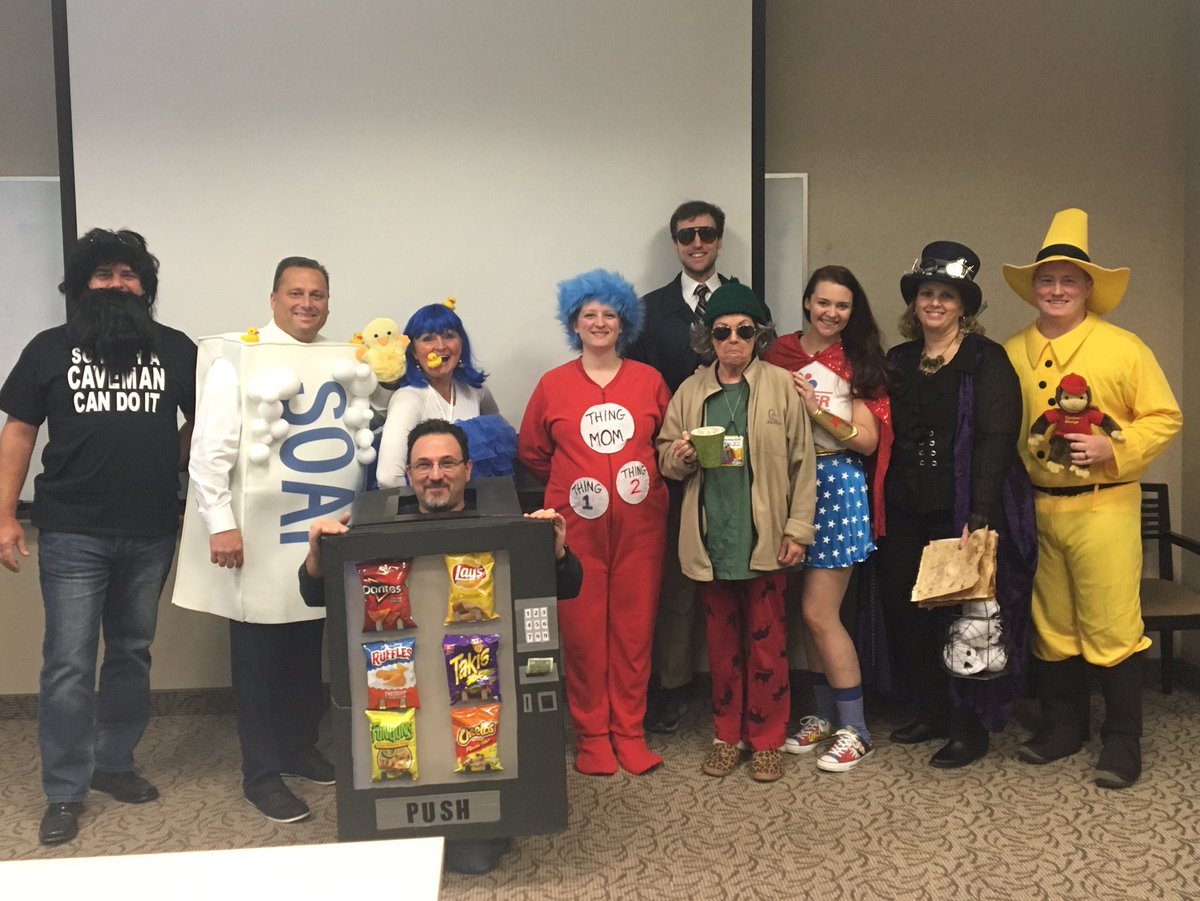 LHarris_Micro's tweet photo. Happy Halloween from the @MicroAcctg Team!!   Work hard play hard! #HalloweenToday #Halloween2017 https://t.co/tHUo3eLvC6