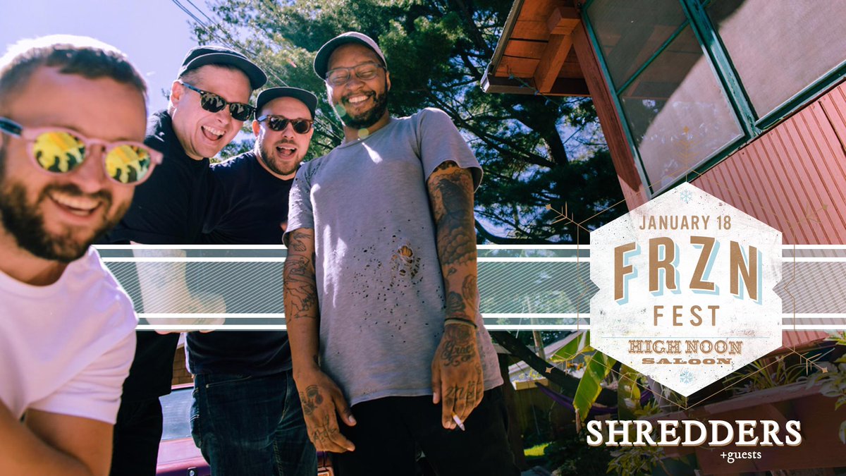 FRZNFest's tweet photo. FRZN FEST 2018 | DAY 1 | JAN 18

Shredders w/ guests ❅ High Noon Saloon
Typhoon w/ guests ❅ Majestic Theatre

https://t.co/1fAAtknBwH https://t.co/1VWIfYXaT8