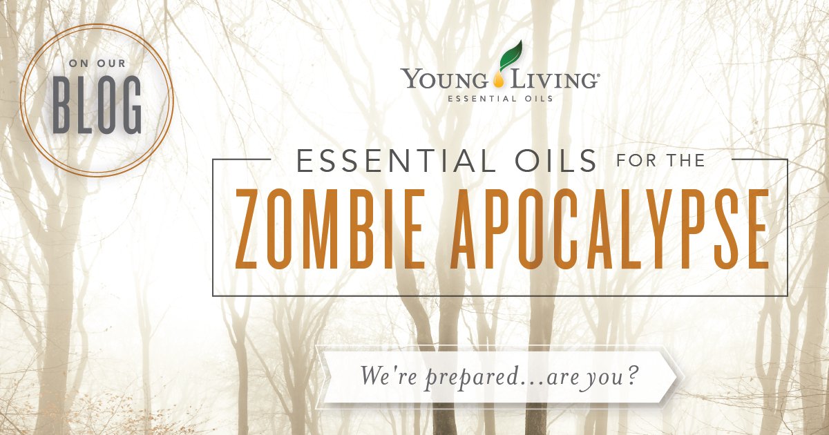 youngliving's tweet photo. Everything you need for the zombie apocalypse. 😉 https://t.co/1f2p08vnOH #yleo https://t.co/qMObKqmlxi