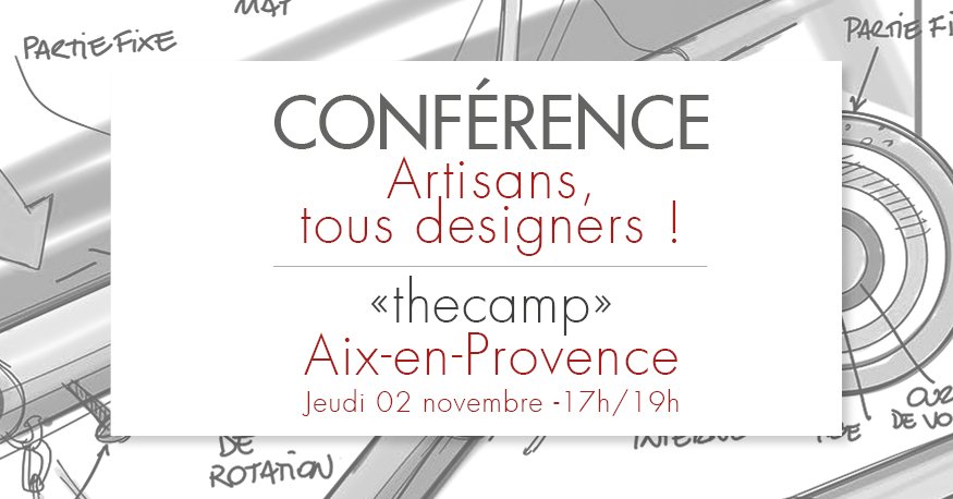 CMA_PACA's tweet photo. #innovation | "Artisans, tous designers !" 2ème Conférence Régionale, le 2 novembre à @thecampProvence #artisanat https://t.co/cDycKXqckS https://t.co/jXBWkTtTfb