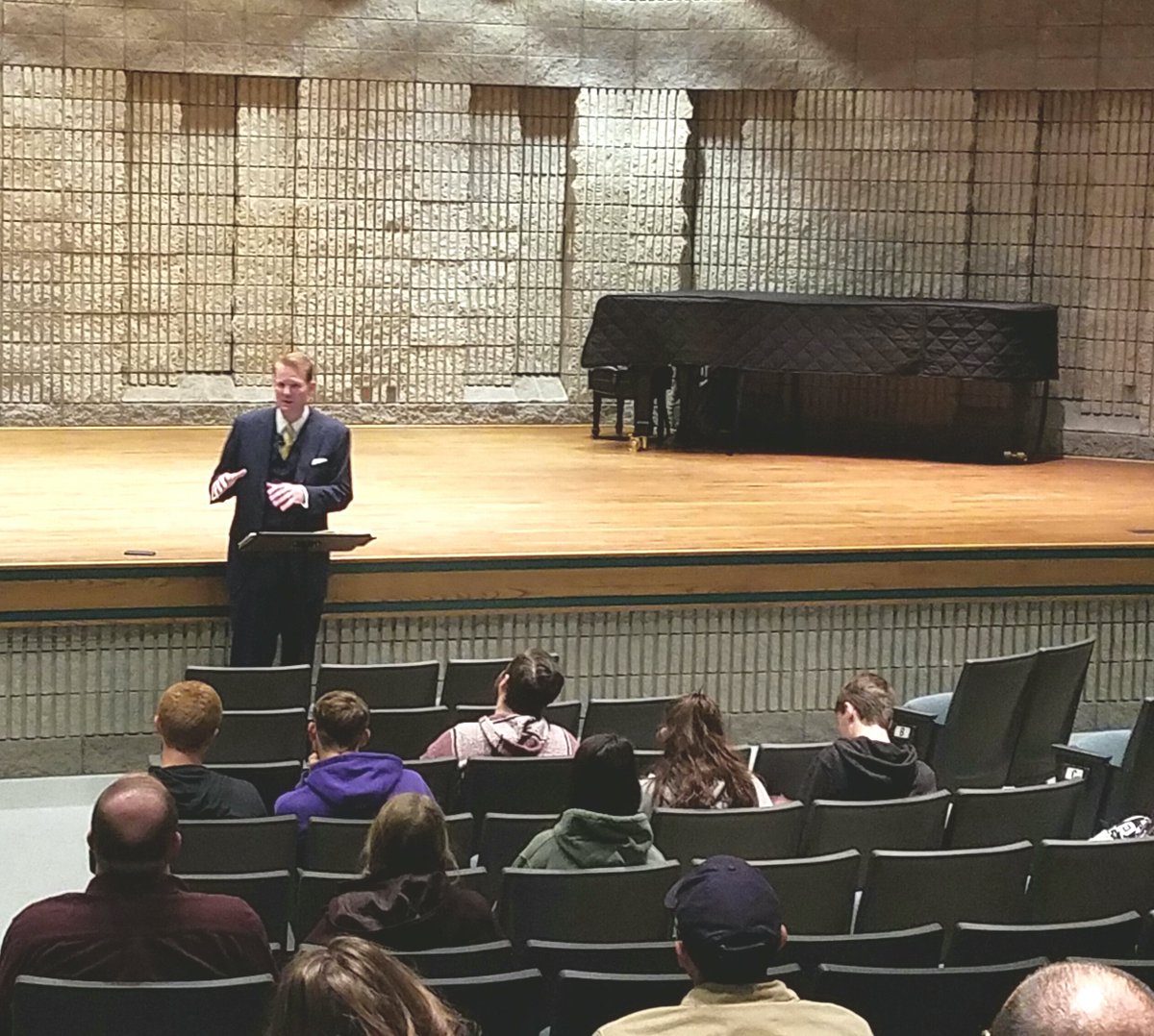 Thanks to <a href="/jasonkeithallen/">Jason Keith Allen</a> from <a href="/MBTS/">Midwestern Seminary</a> for sharing with #SBUniv students today about #SolaScriptura for #ReformationDay.