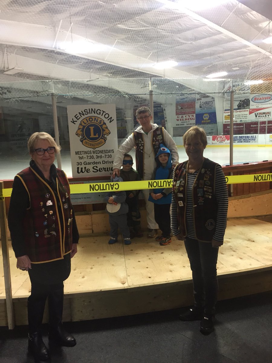 New wheelchair platform almost complete thank you to kensington lions club and building blocs