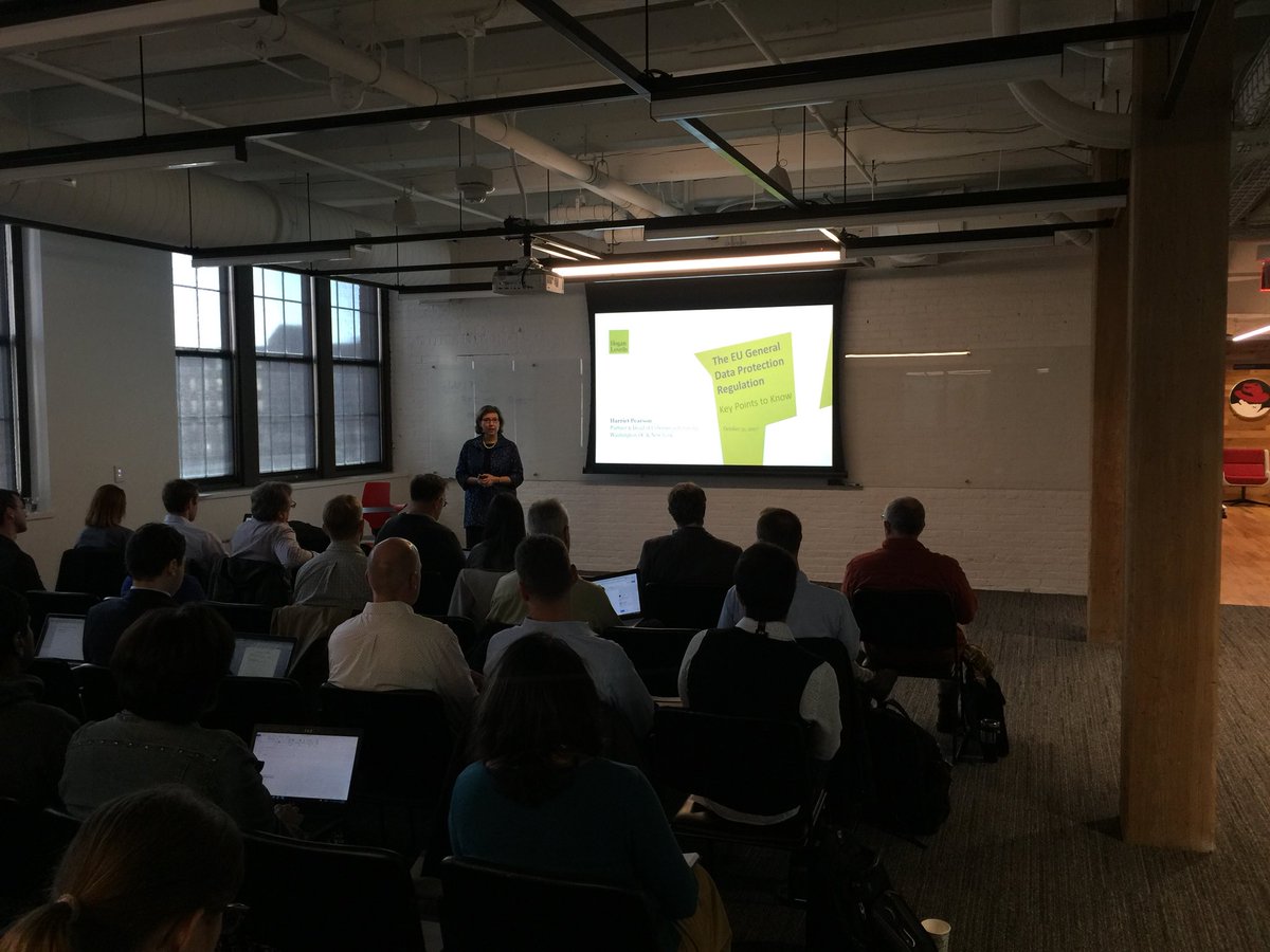 JoelDigitalID's tweet photo. Great #GDPR presentation by @HPPearson at @MassTLC event - happy to see so much US interest by the packed house https://t.co/FZ5k5eZSHA