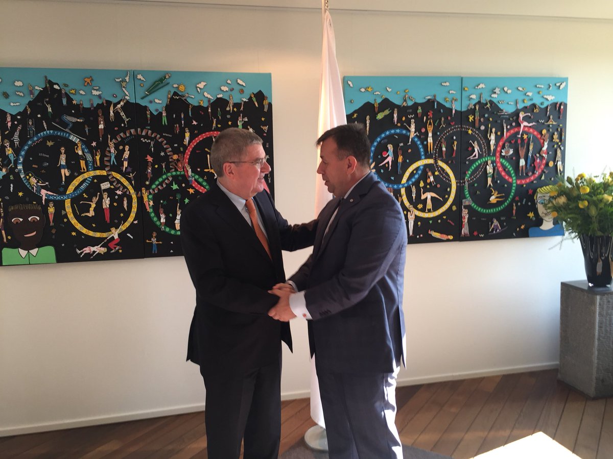 erko_kalac's tweet image. Tag bei #IOC und Gespräch mit Präsident #DrThomasBach über #Flüchtlingsteam #Tokio2020