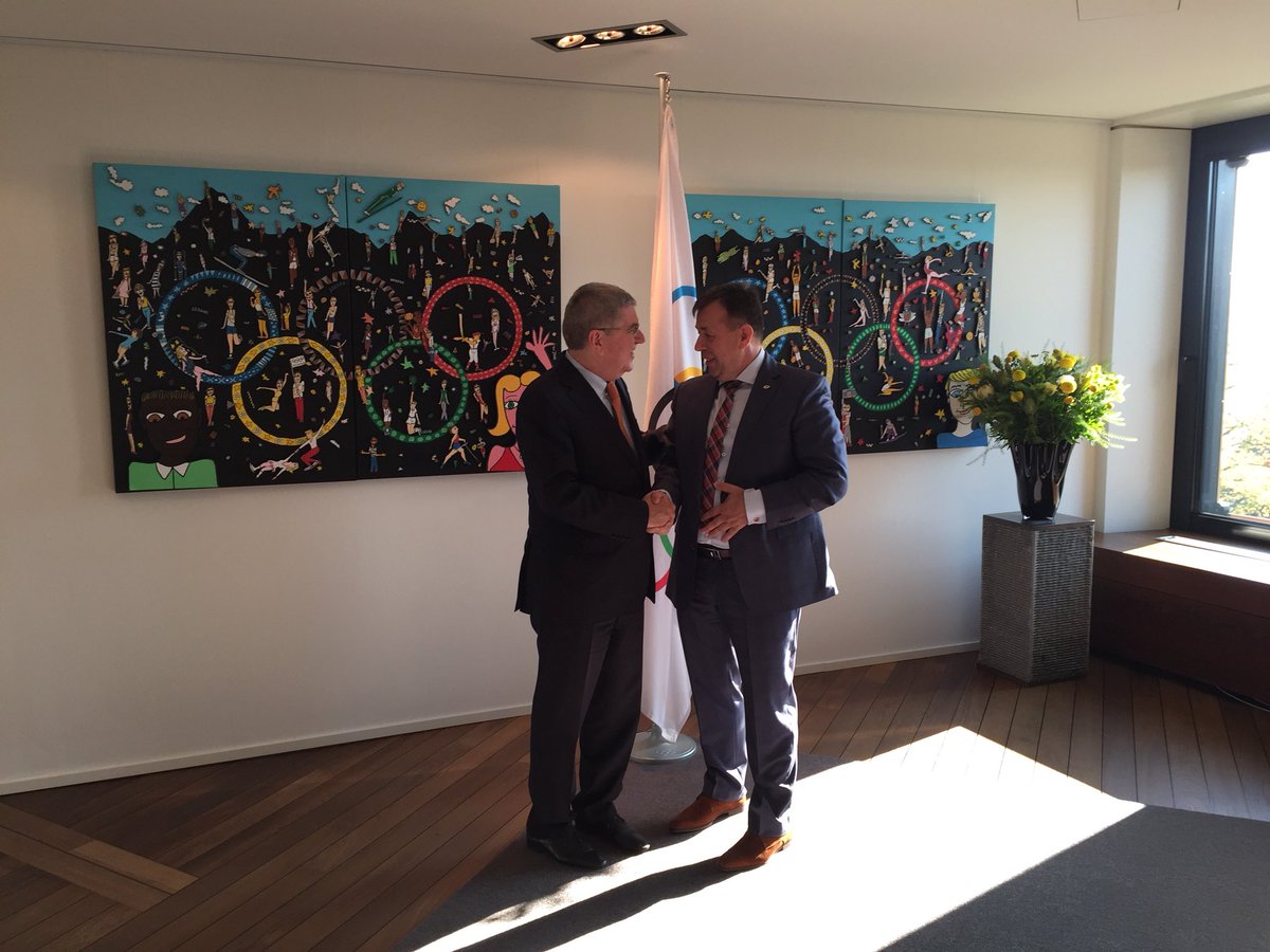 erko_kalac's tweet image. Tag bei #IOC und Gespräch mit Präsident #DrThomasBach über #Flüchtlingsteam #Tokio2020