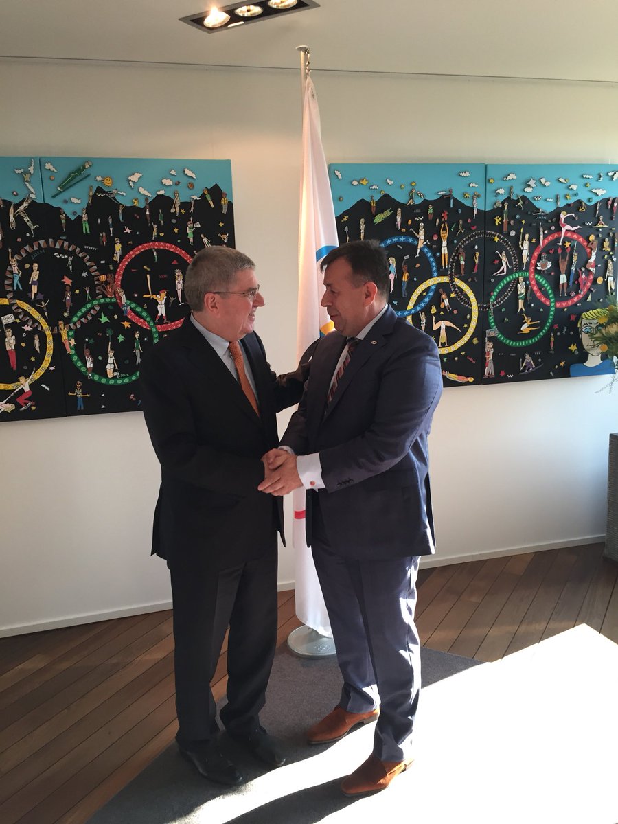 erko_kalac's tweet image. Tag bei #IOC und Gespräch mit Präsident #DrThomasBach über #Flüchtlingsteam #Tokio2020