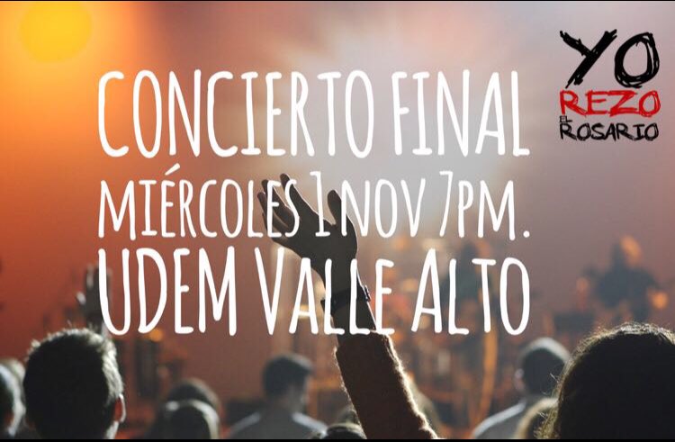 YoRezo0's tweet photo. Te invitamos a una noche de música y oración en nuestro concierto de Yo Rezo para este cerre del Mes del Rosario! Ven a adorar a La Mater💛 https://t.co/lOJfcP5nNR