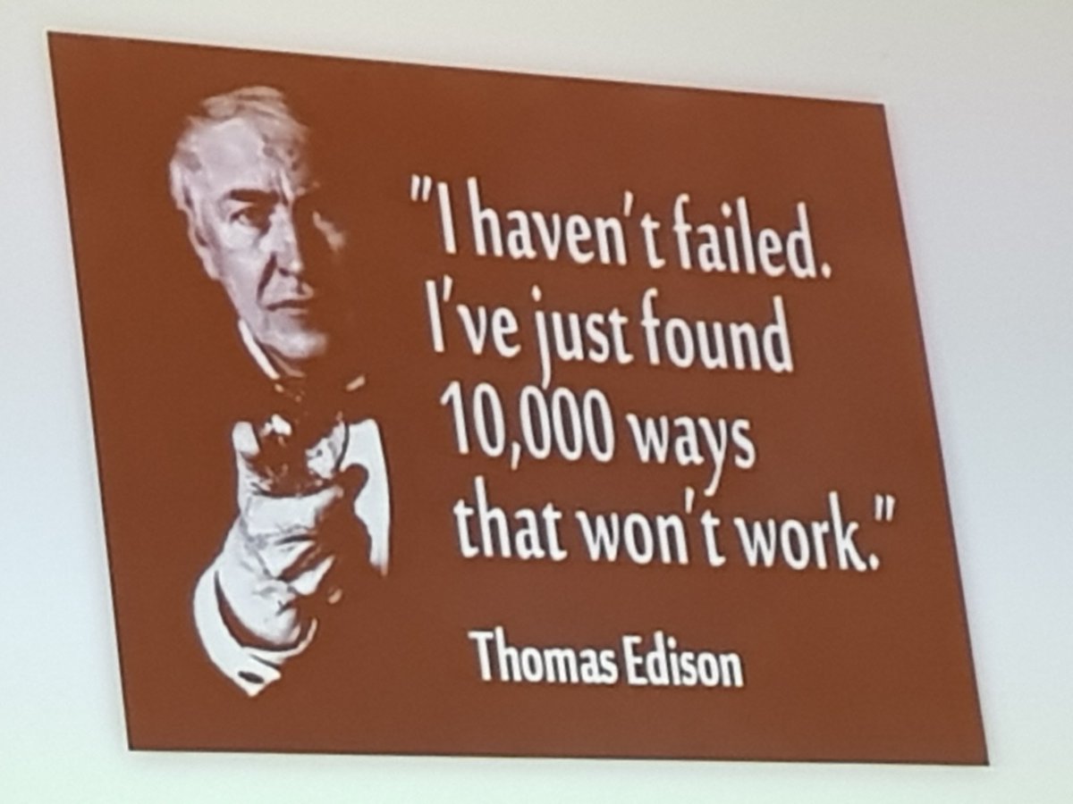 Kashingonline's tweet photo. True words by Thomas Edison #EWPNAMS17 https://t.co/hwKYEyQXit