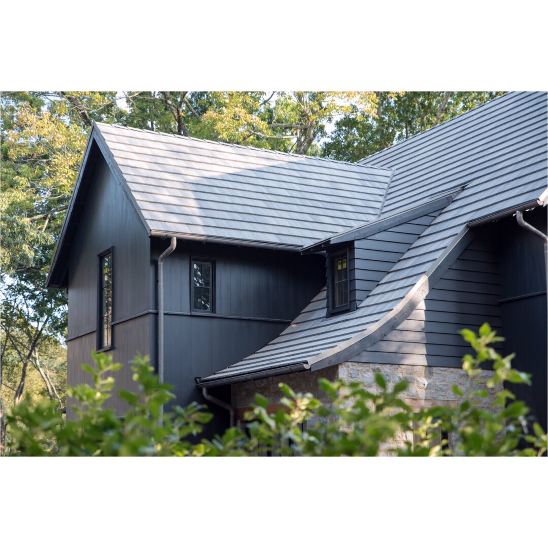 We love the spooky black exterior of the 2017 Show House! 🖤👻 Come see this unique home in person for yourself! Open for 2 more weeks!