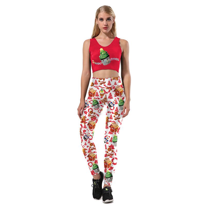 HappyJamboree's tweet photo. Sweet Christmas Ugly Christmas Set – Crop Top and Leggings https://t.co/TdVexXV9mY https://t.co/cb6TtZAuo0