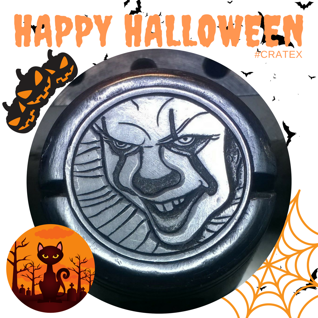CratexSanDiego's tweet photo. #Cratex wishes you #HappyHalloween 🤗🎉🎆 (coin art by: Barry Bonnell)
#halloween #cratextools #ustools https://t.co/2g8ph558UA