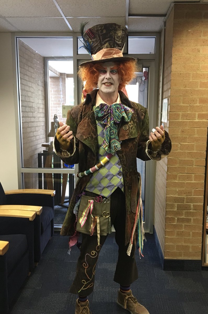 Another epic Halloween showing from <a href="/TomHolmoe/">Tom Holmoe</a>; this year, he puts the AD in Mad Hatter: