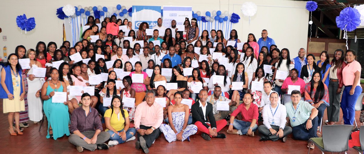FundacionPlan's tweet photo. #ProyectoPLAN Jóvenes construyendo futuro, 147 emprendedores construyen su futuro ➜ https://t.co/doxfUetG0o 🇨🇴🕊️👈 @Accenture_CO https://t.co/weIyZcHwzb