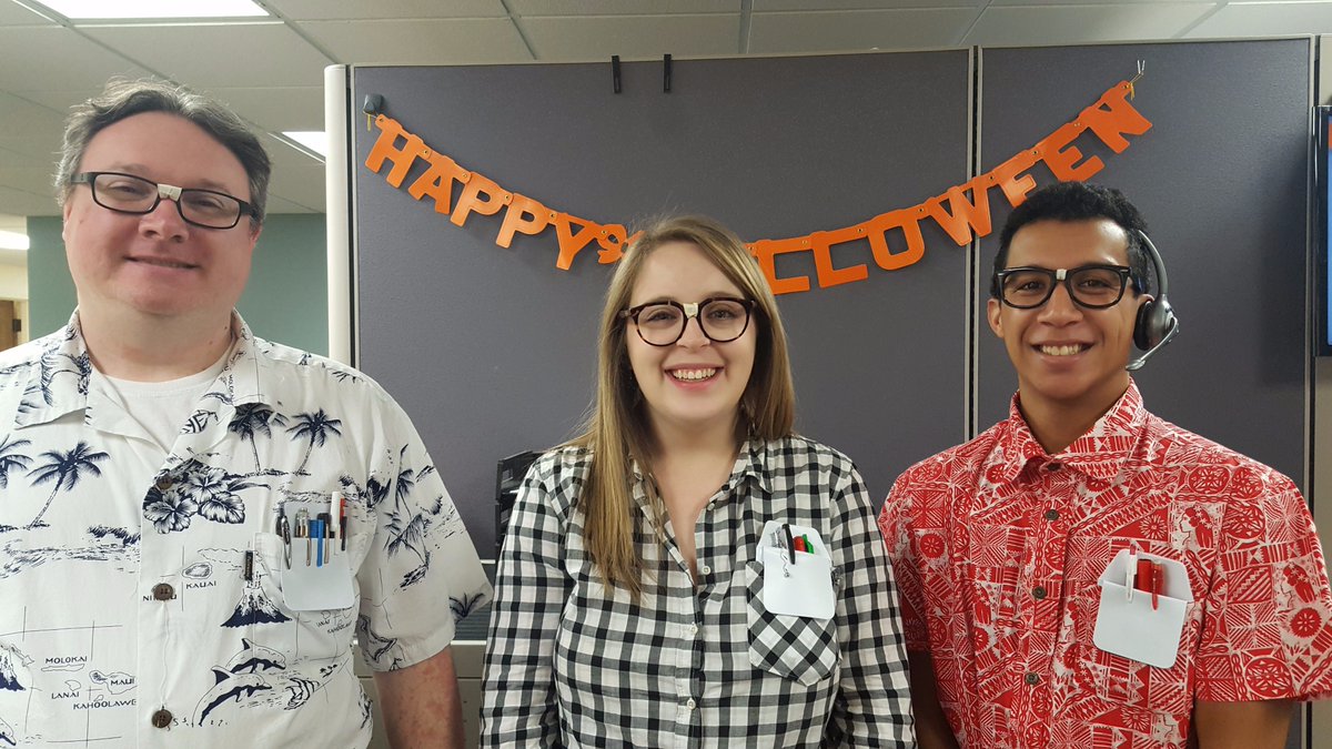 LourdesHelpdesk's tweet photo. Come to the ITS office for a treat from the Geek Squad! #HappyHalloween #lourdesSTRONG https://t.co/qfGt2gLaua