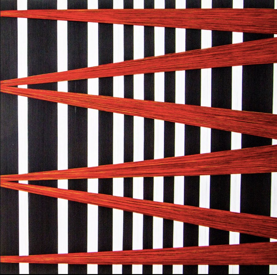 pinta_art's tweet photo. #CountriesProject Work by JesΓΊs Pedraglio from Grinsgber Galeria Todo relativo, 2016. Thread and wooden frame #PintaMiami #Miamiartweek #art https://t.co/DkUU3W8Y5s