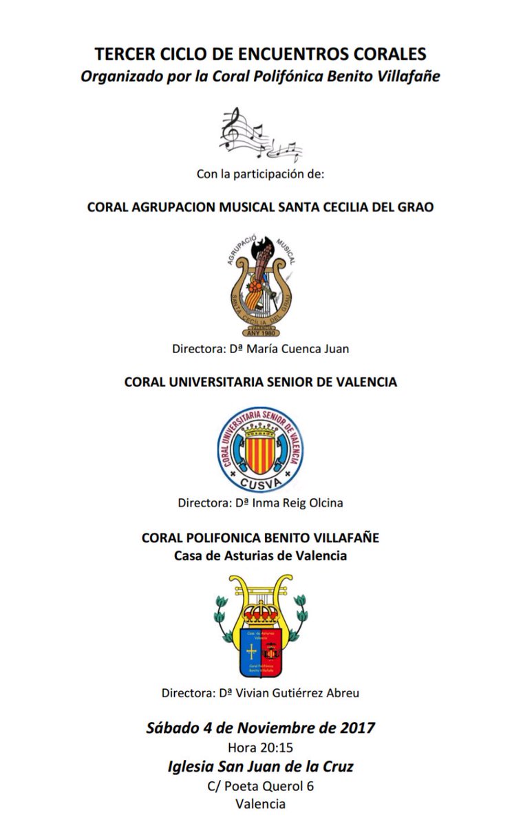 No tienes plan este sábado por la tarde??? Pues ya sabes! 🎵