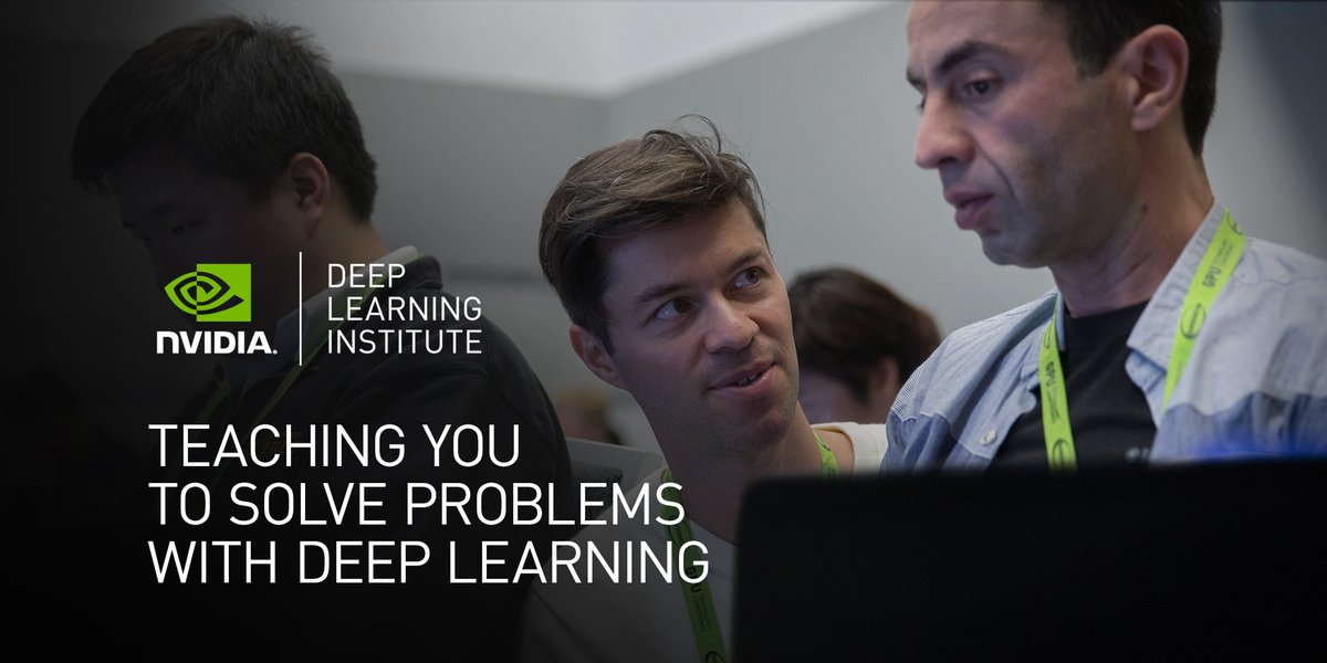NVIDIAAIDev's tweet photo. The @nvidia #NVDLI partners with @BoozAllen and deeplearning.ai by @AndrewYNg to offer #deeplearning training. https://t.co/XWftzusuy9 https://t.co/siKO0WIsya