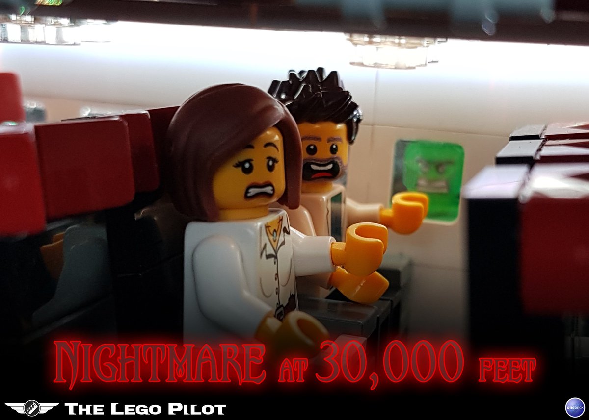 theLegoPilot's tweet photo. Happy Halloween! We hope you have a frightfully enjoyable flight. #halloween #nightmare #fright #legopilot #lego #pilot #legohalloween https://t.co/YIlYOMBIWi