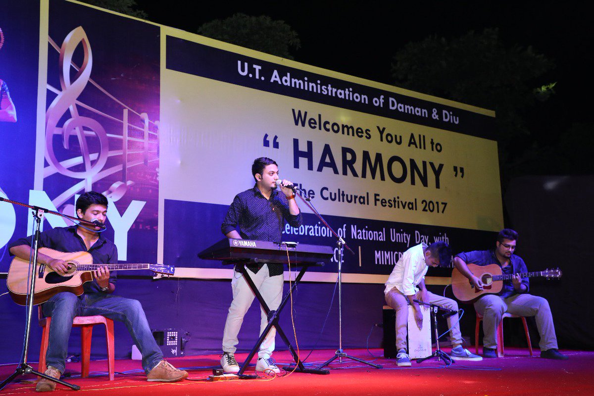 On this occasion of National Unity Day, Daman comes together to celebrate brotherhood with "Harmony 2017"..@runforunity17 <a href="/tourismgoi/">Ministry of Tourism</a>