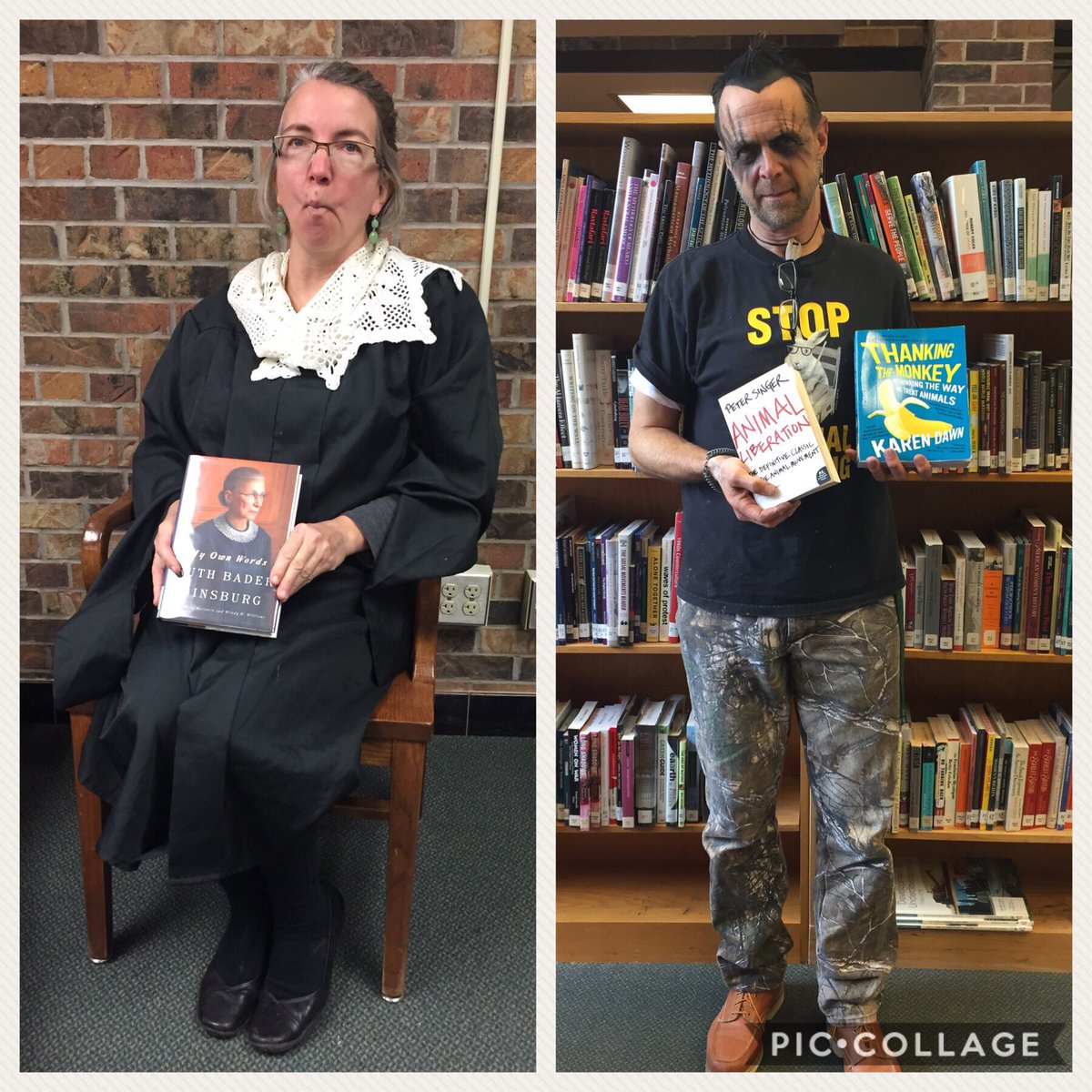 jmm_library's tweet photo. Happy Halloween! Come get your photo taken today that represents your costume! #halloween #highschool #highschoollibrary #wearejmm https://t.co/y0ODxuPyxL